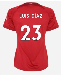 Liverpool Luis Diaz #23 Heimtrikot für Frauen 2022-23 Kurzarm
